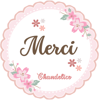 Bougie (petite) Fleur de coton