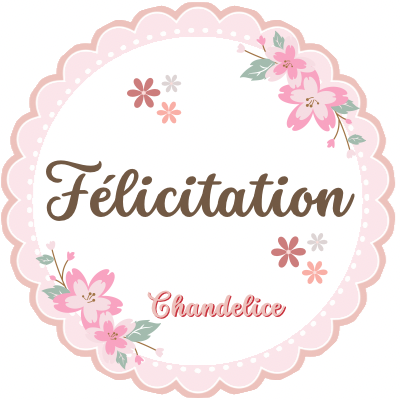 Bougie (petite) Fleur de coton