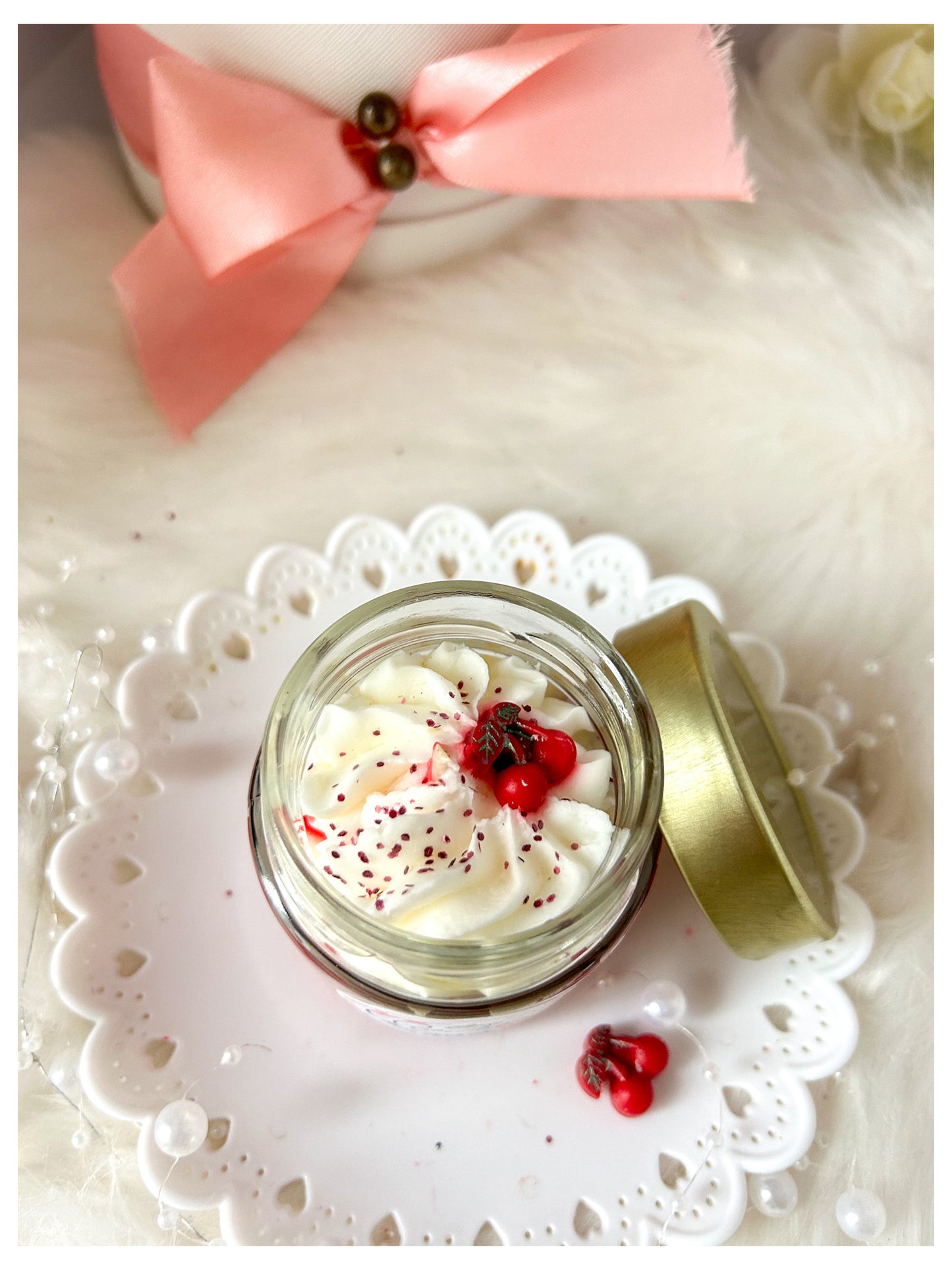 Bougie Cerise patchouli