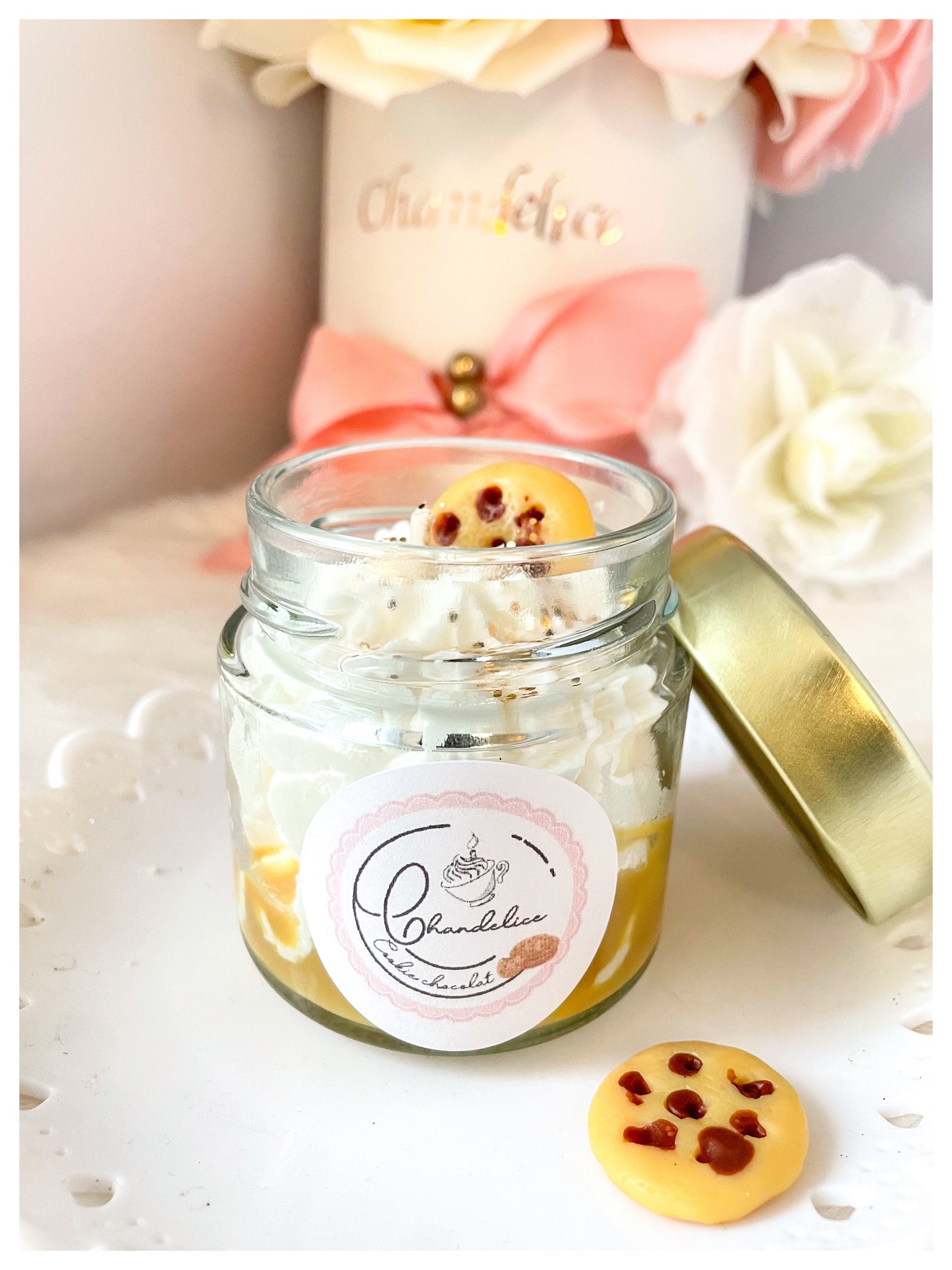 Bougie (Petite) Senteur Cookie Chocolat