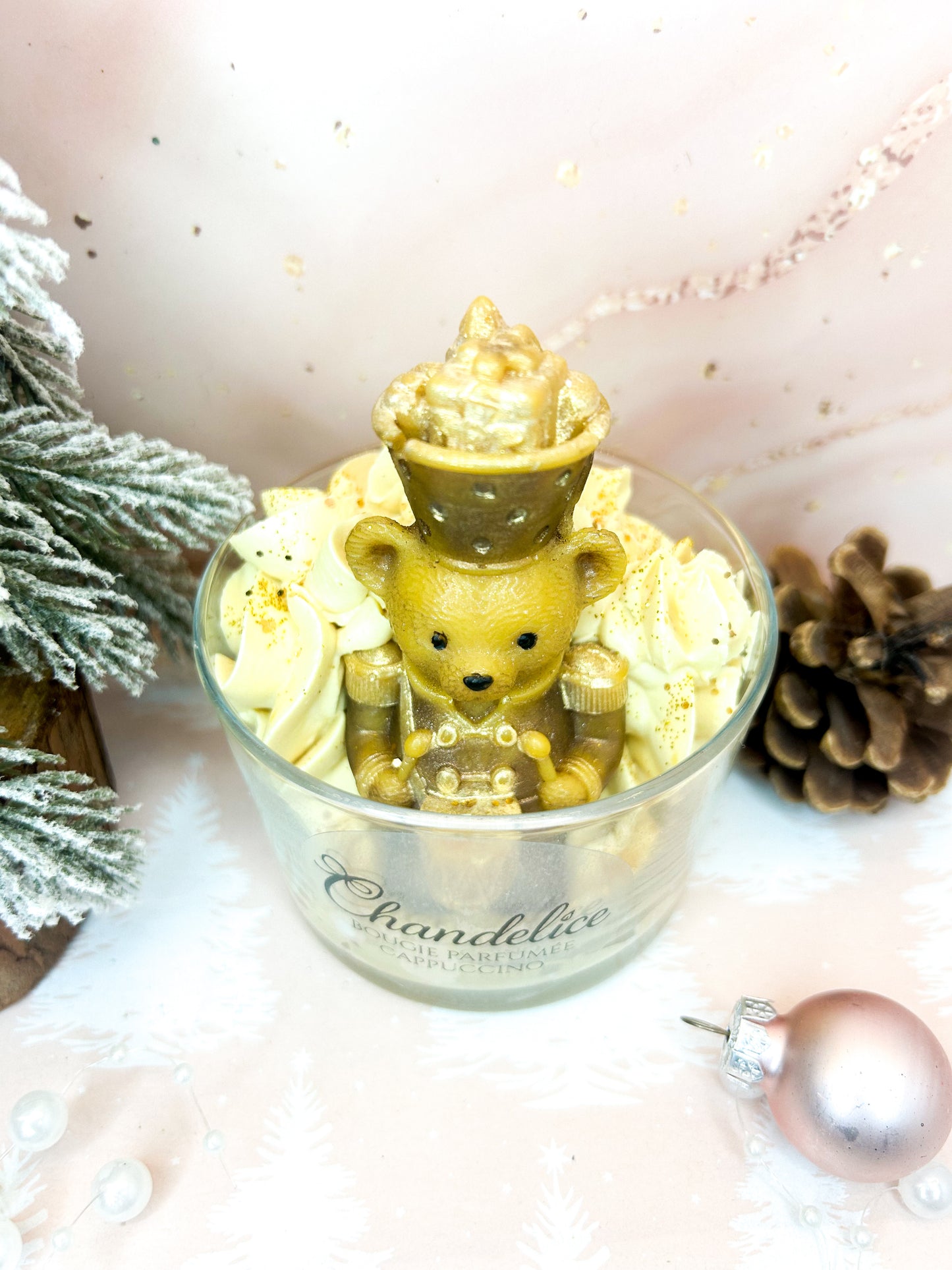 Bougie Édition Casse noisette  Senteur cappuccino