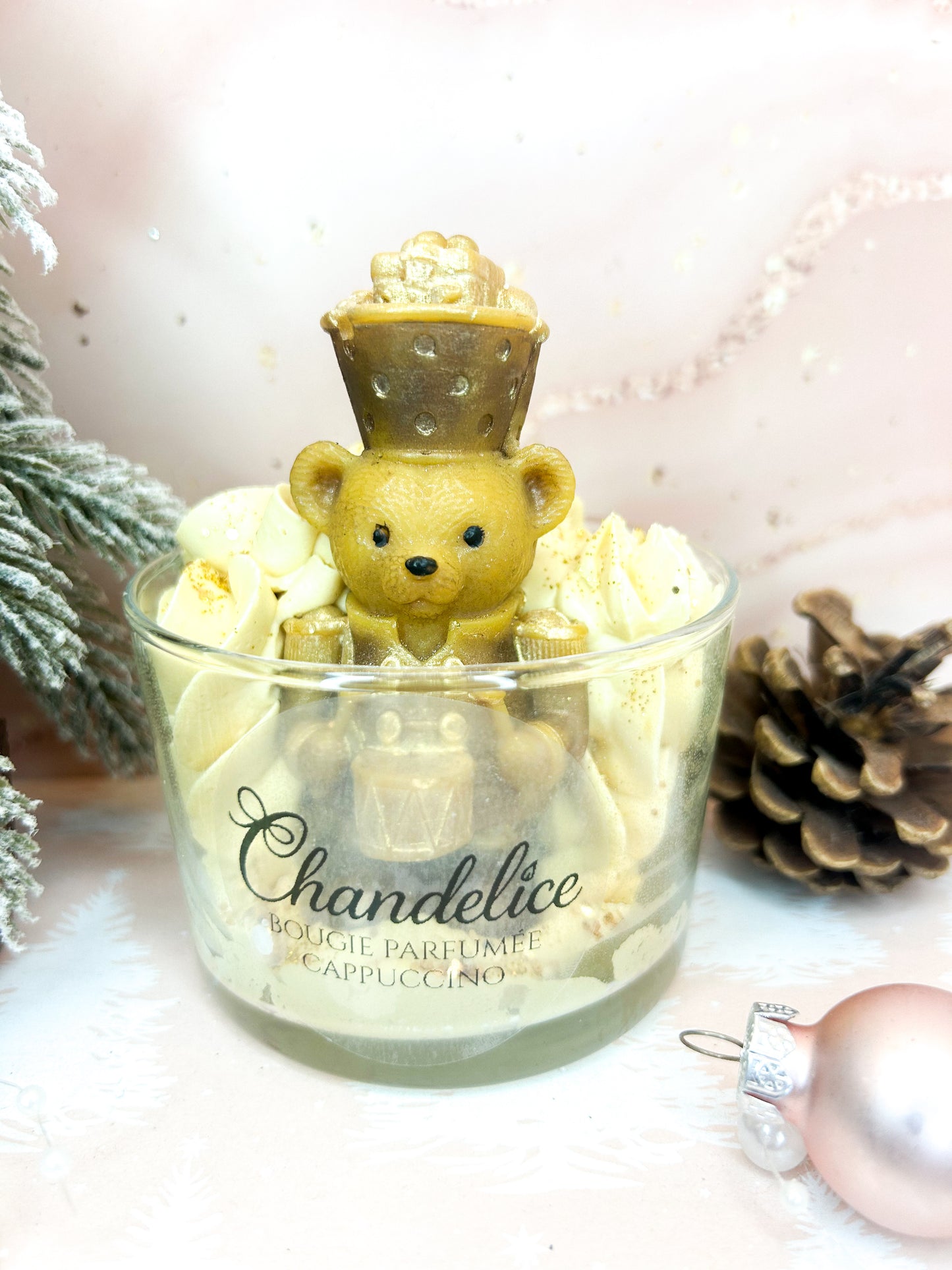 Bougie Édition Casse noisette  Senteur cappuccino