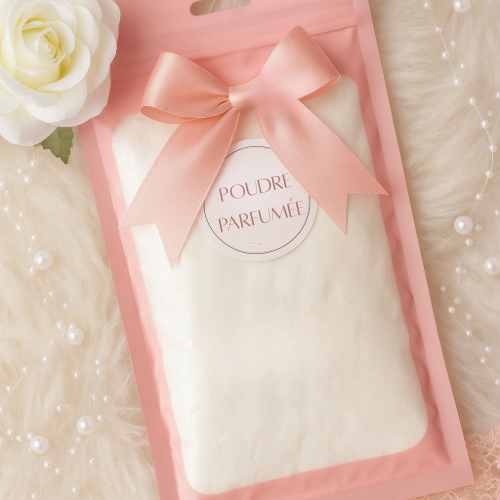 Poudre parfumée pour aspirateur